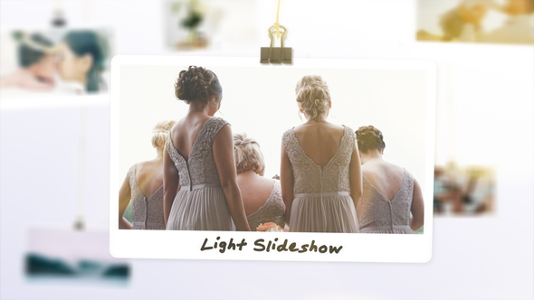 Light Photo Slideshow - VideoHive 23639143