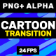 Cartoon Transitions Pack  2 // Motion Graphics - VideoHive Item for Sale