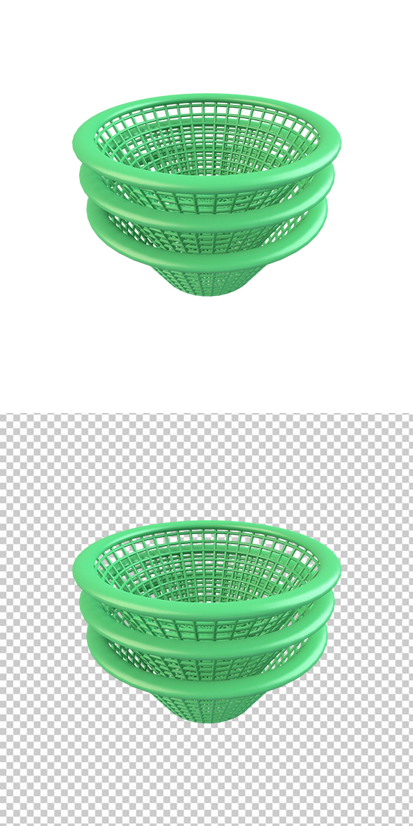 Green Basket - 3Docean 23639376