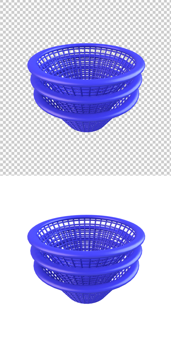 Blue Basket - 3Docean 23639442