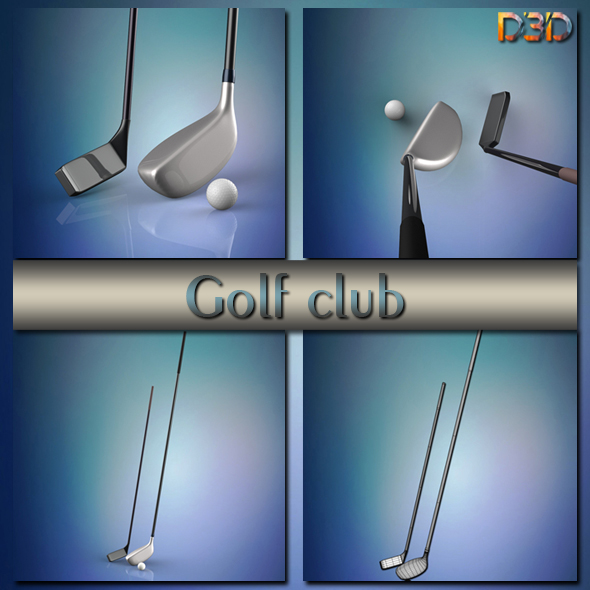 Golf club - 3Docean 23641133