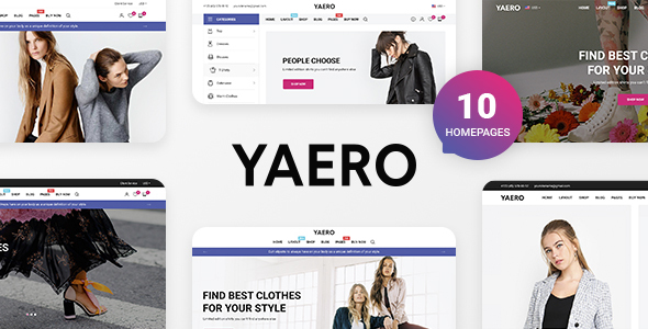 Yaero - Responsive - ThemeForest 23578354