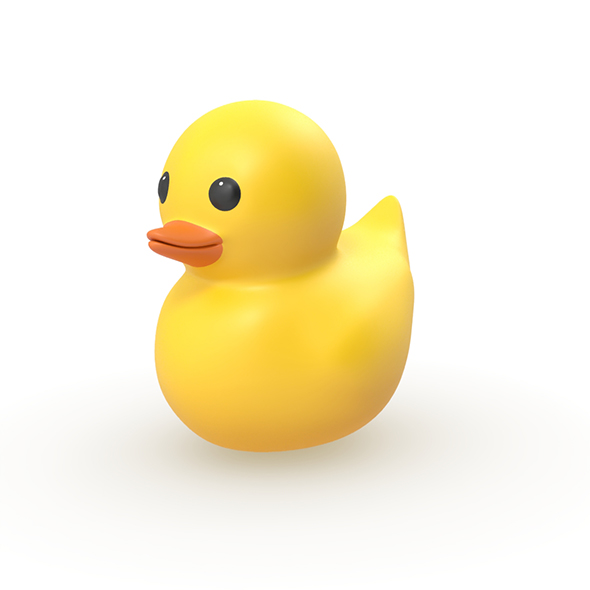 Yellow rubber Duck - 3Docean 23644728