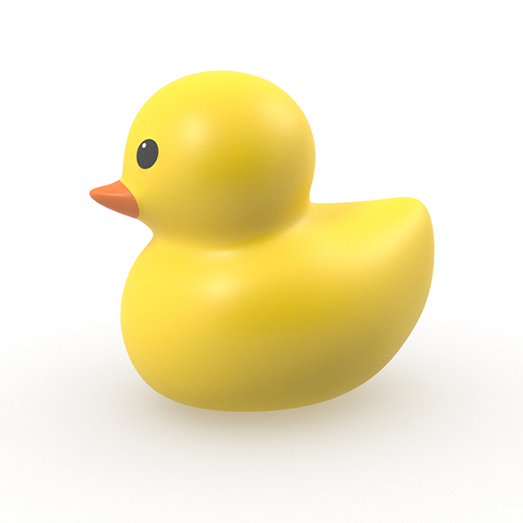Yellow rubber Duck - 3Docean 23644739
