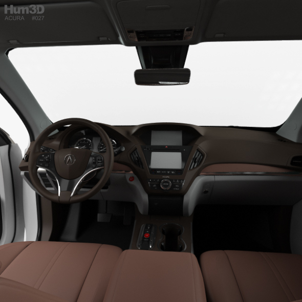 Acura Mdx Sport Hybrid With Hq Interior 2017