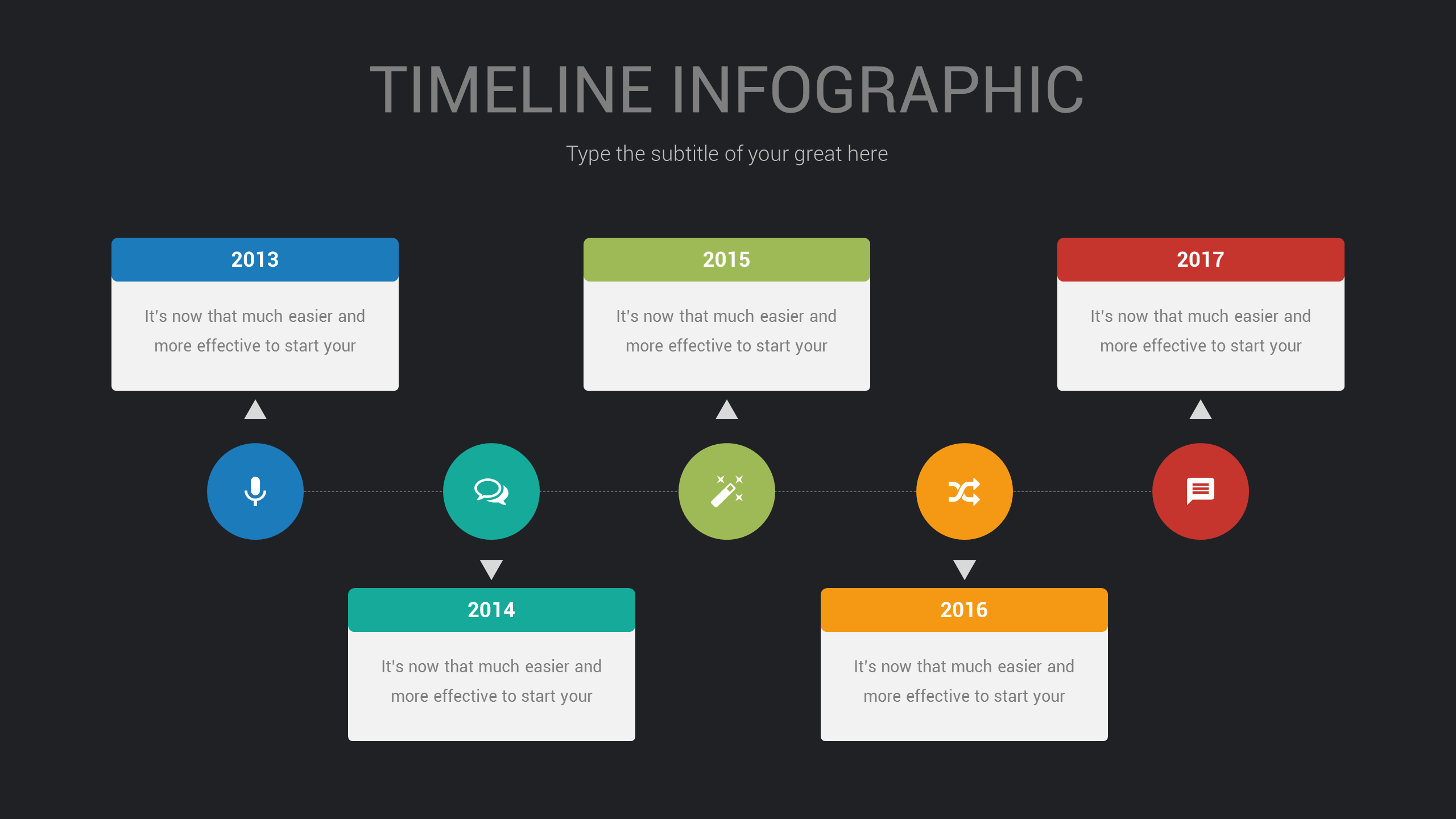 Timelines Diagrams PowerPoint, Illustrator Template by rengstudio