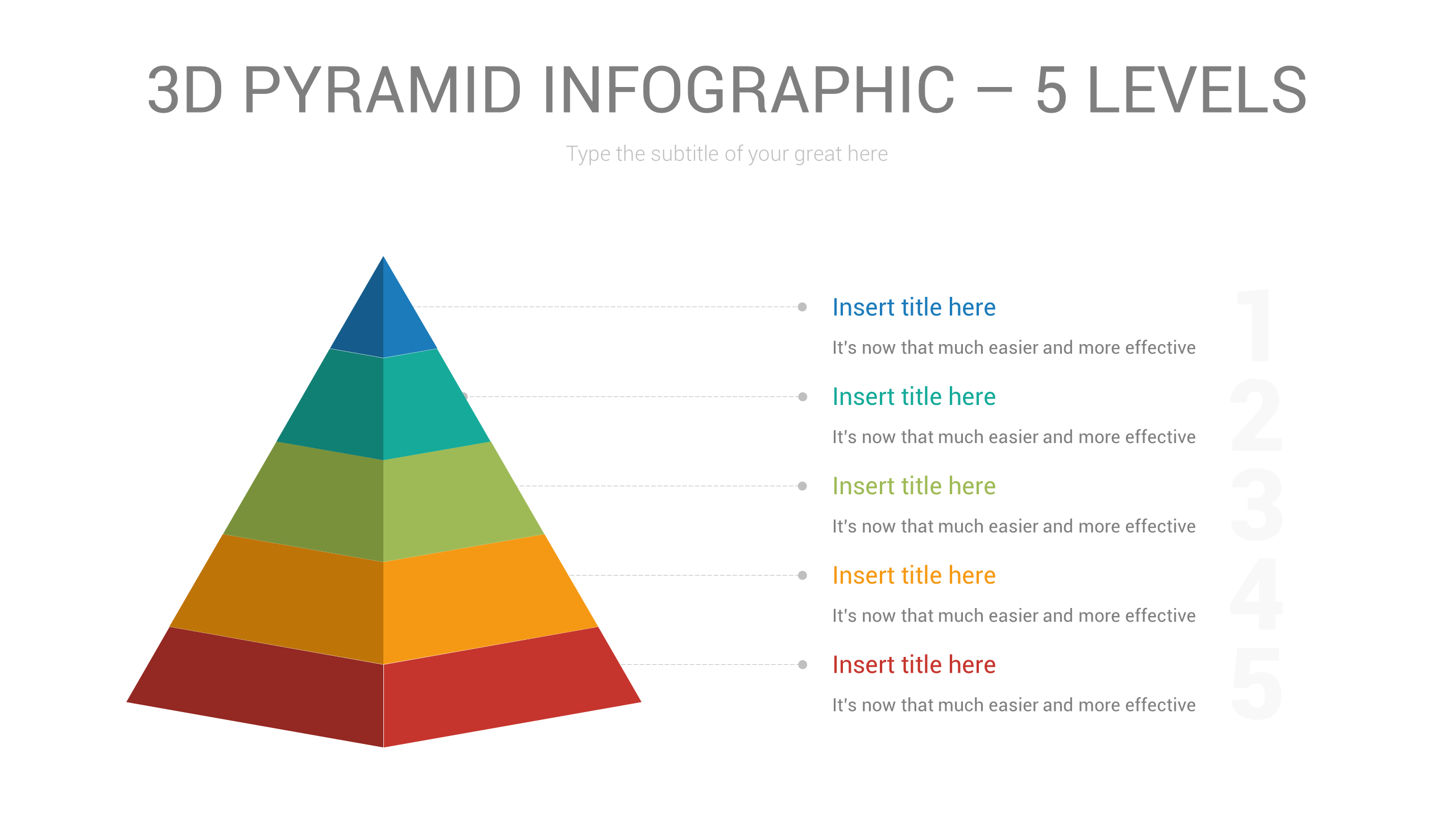 Pyramid Diagrams Powerpoint, Illustrator Template, Presentation Templates