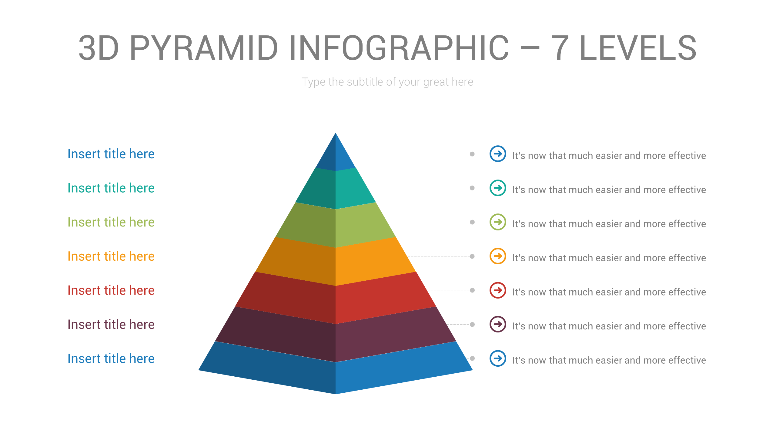 Pyramid Diagrams PowerPoint, Illustrator Template, Presentation Templates