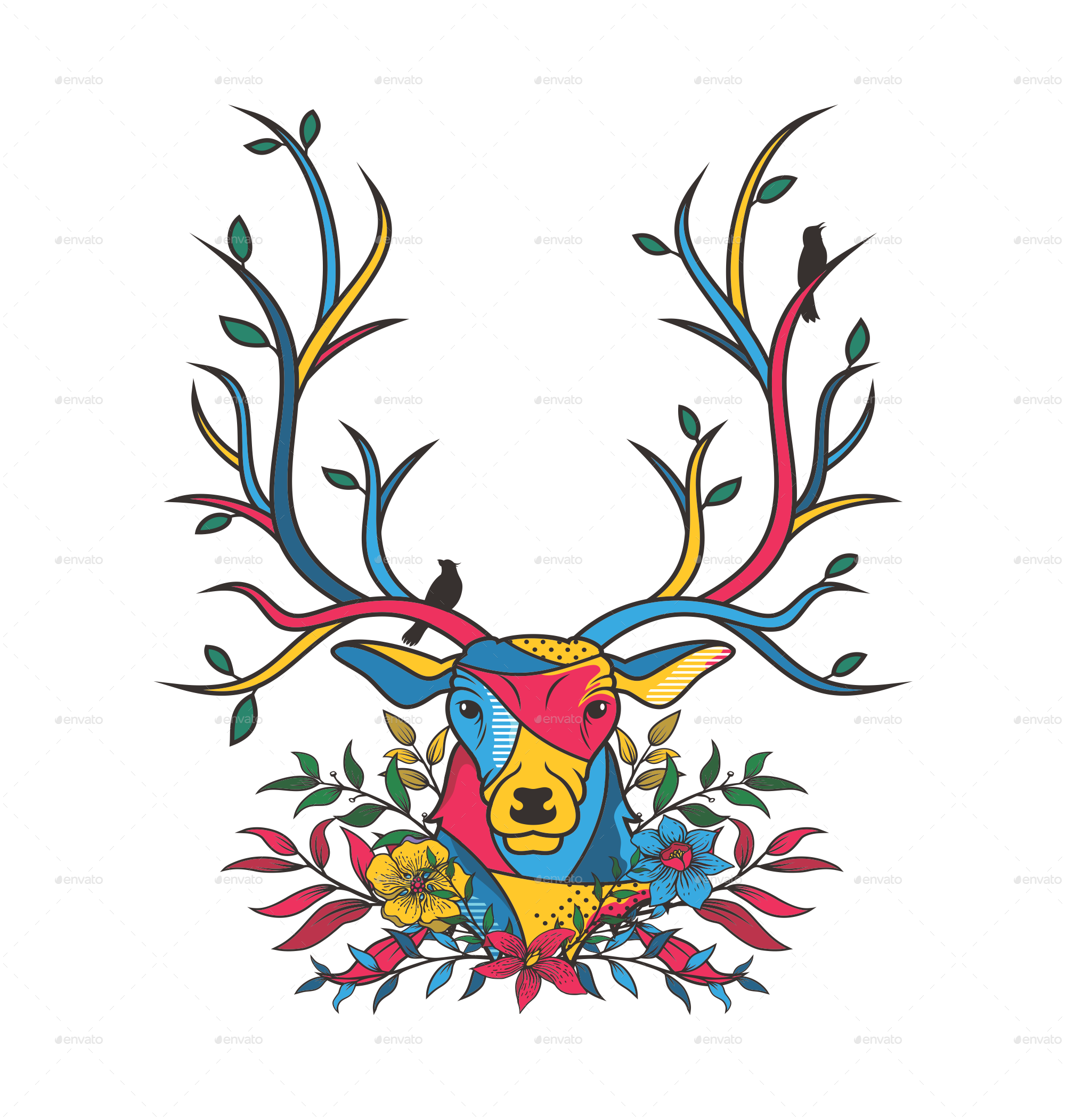 Animal Vector by AllmoStudio | GraphicRiver