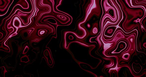 Abstract twisted animation. Liquid background. Beautiful digital painting movie,