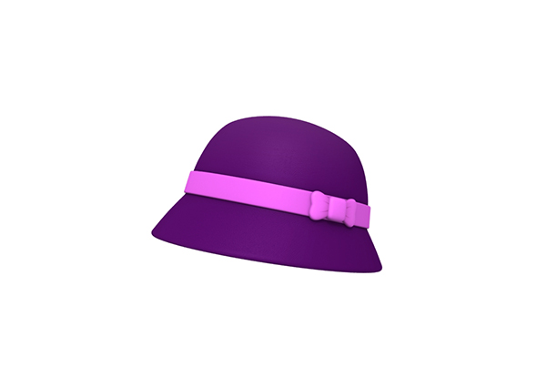 Cloche Hat - 3Docean 23661747