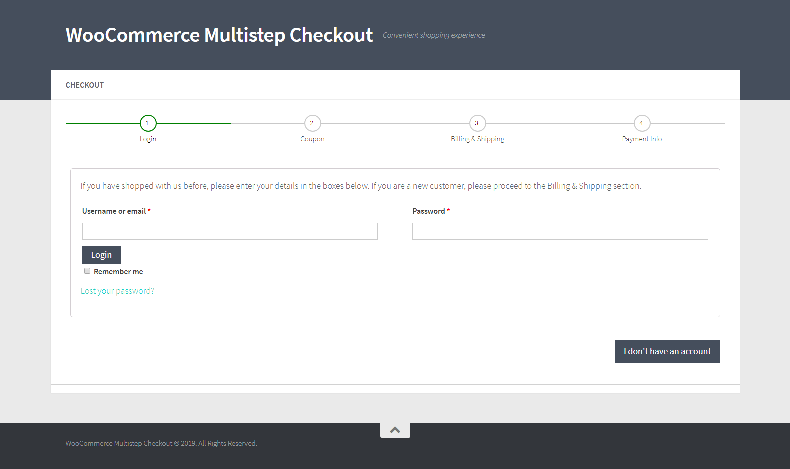 WooCommerce MultiStep Checkout Wizard Nulled