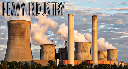 Heavy industry