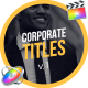 30 Corporate Titles | FCPX - VideoHive Item for Sale