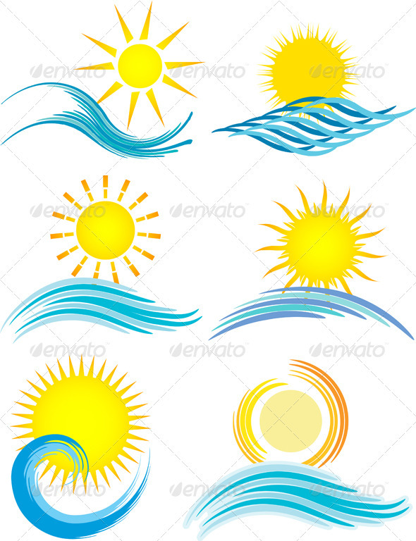 Summer Icons - Seasons Nature