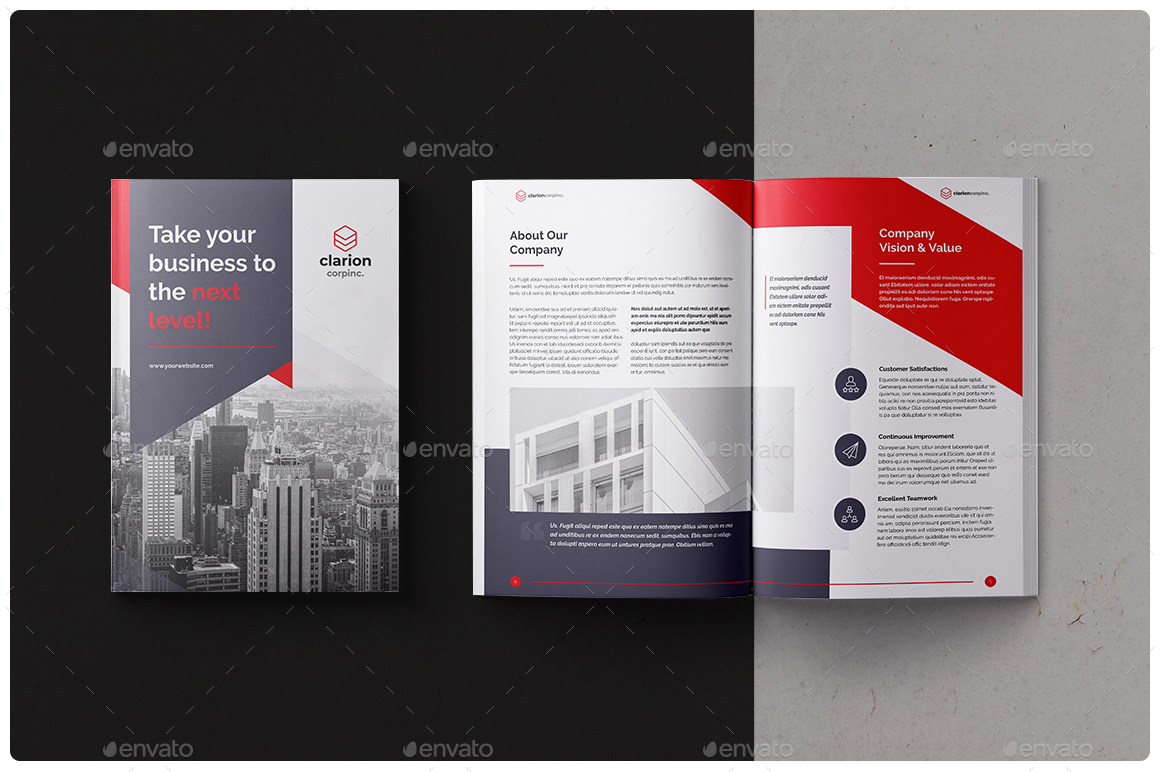 Company Profile Brochure, Print Templates | GraphicRiver