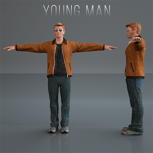 YOUNG MAN - 3Docean 23668805