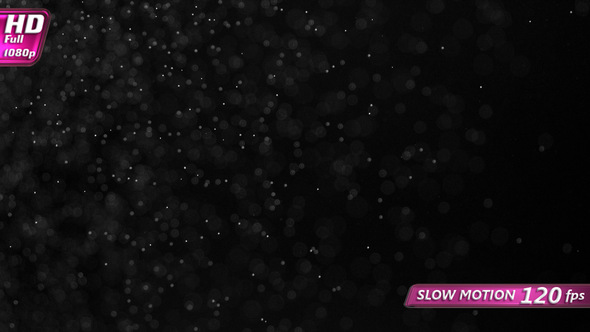 Slowly Falling White Particles alt