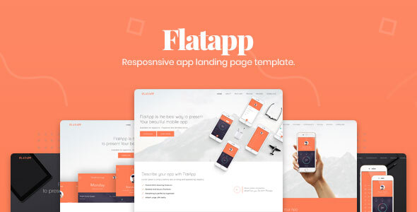 FlatApp - App - ThemeForest 20440033