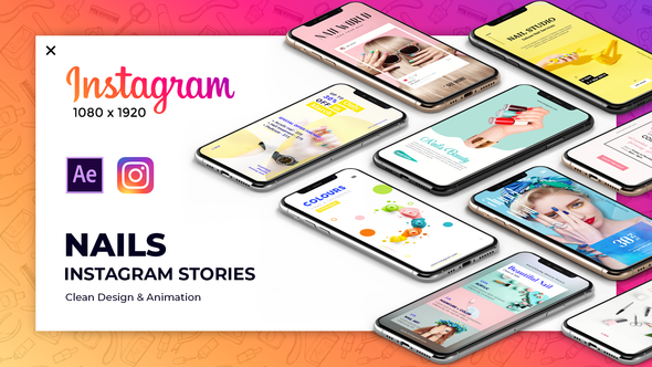 Nails Instagram Stories - VideoHive 23522155