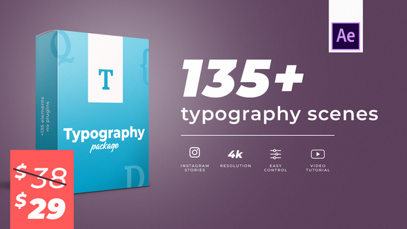 Typography Package - VideoHive 23594927