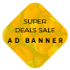 Super Deal Sale - HTML Ad Banners