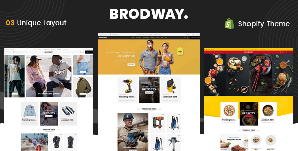 Brodway - Sectioned - ThemeForest 23516636