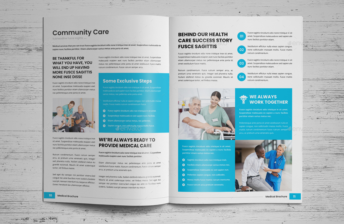 Medical HealthCare Brochure v4, Print Templates | GraphicRiver