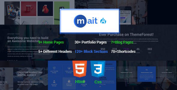 Mait Responsive - ThemeForest 23685932