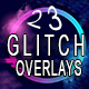 23 Digital VHS Noise &amp; Glitch Overlays - VideoHive Item for Sale