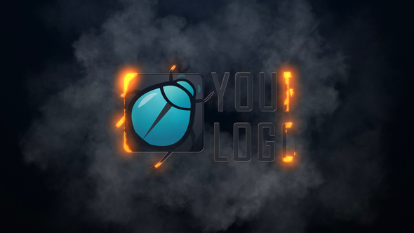 Smoke Logo Reveal - VideoHive 23688815