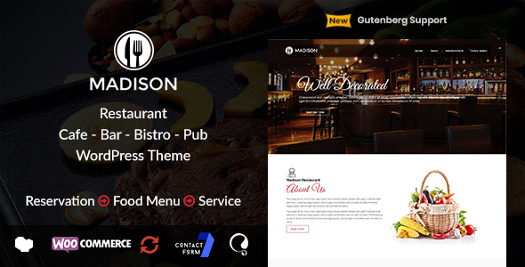 Madison WordPress - ThemeForest 19439233