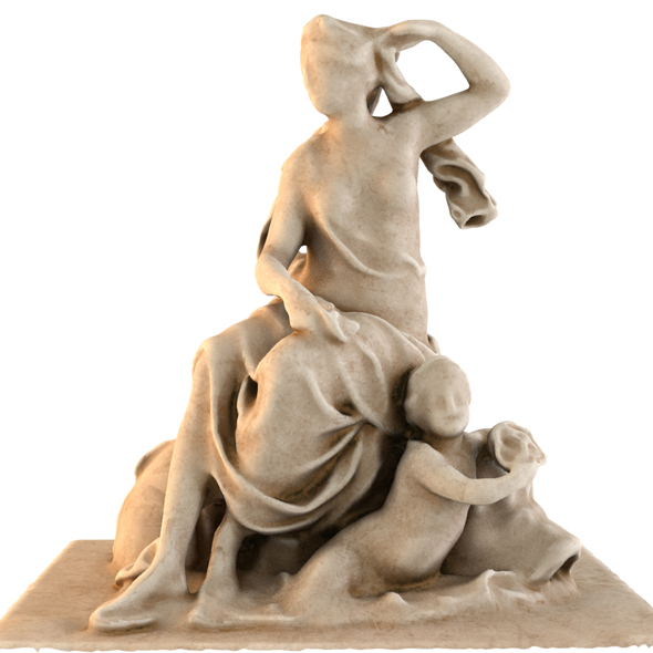 STATUE OF AMPHITRITE - 3Docean 23696445