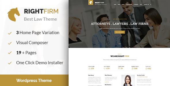 Right Firm- Law - ThemeForest 16922264
