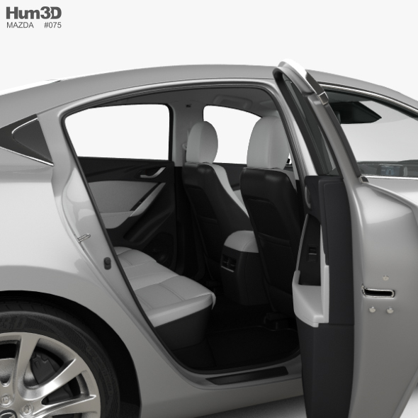 Mazda 6 Gj Sedan With Hq Interior 2015