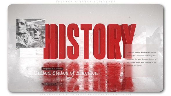 Country History Slideshow - VideoHive 23703172