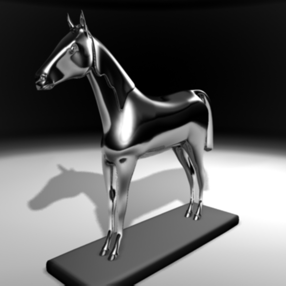 horse ornamental - 3Docean 23703285