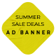 Summer Sale Deals - HTML Ad Banners