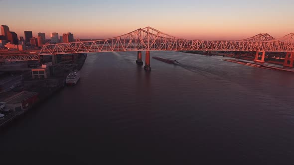 New Orleans Crescent City Connection Bridge