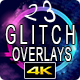 23 Digital VHS Noise &amp; Glitch Overlays - VideoHive Item for Sale