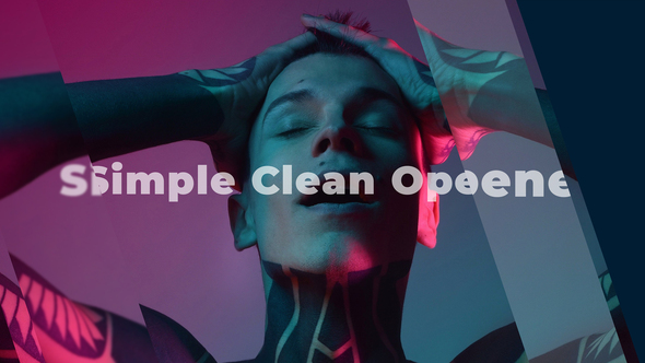 Clean Fast OpenerIntro - VideoHive 23708946