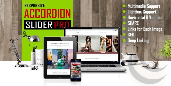 Accordion Slider PRO - Responsive Image And Video jQuery Plugin
