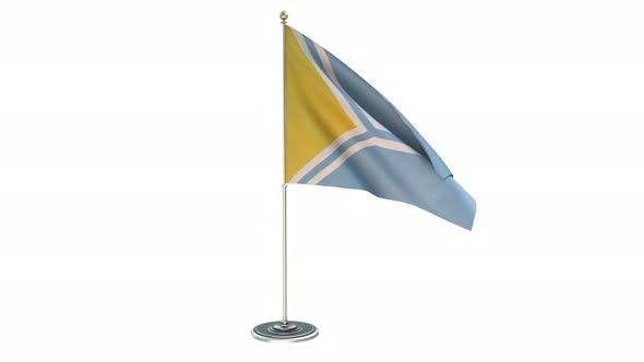 Tuva Office Small Flag Pole