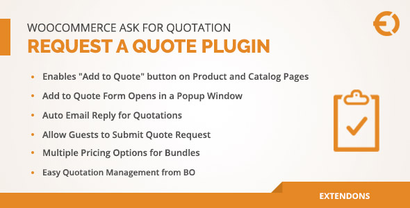 WooCommerce Request a Quote Plugin - Ask for Quotation