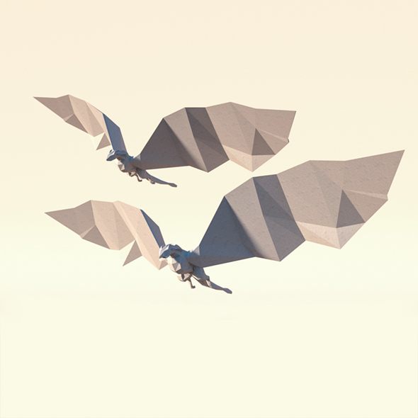 Low Poly Paper - 3Docean 23712457