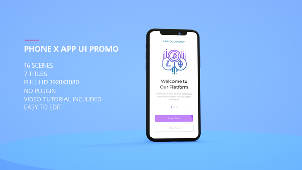 Phone X App UI Promo