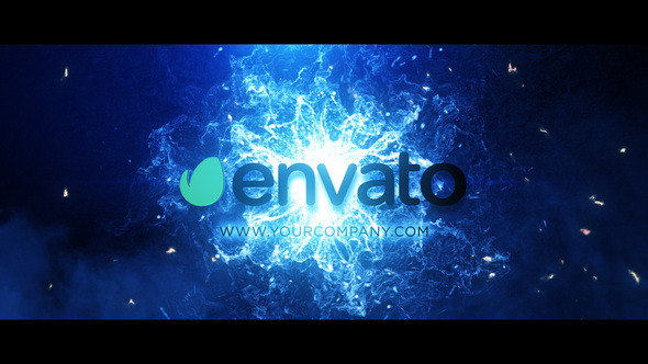 Energy Wave Logo Reveal