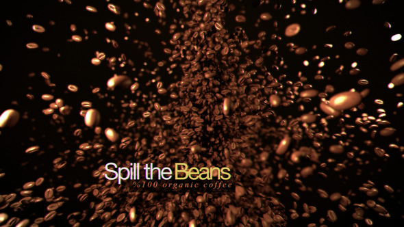 Coffee Advertisement - Spill The Beans