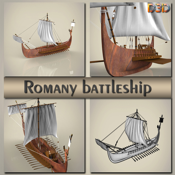 Romany battleship - 3Docean 8793793