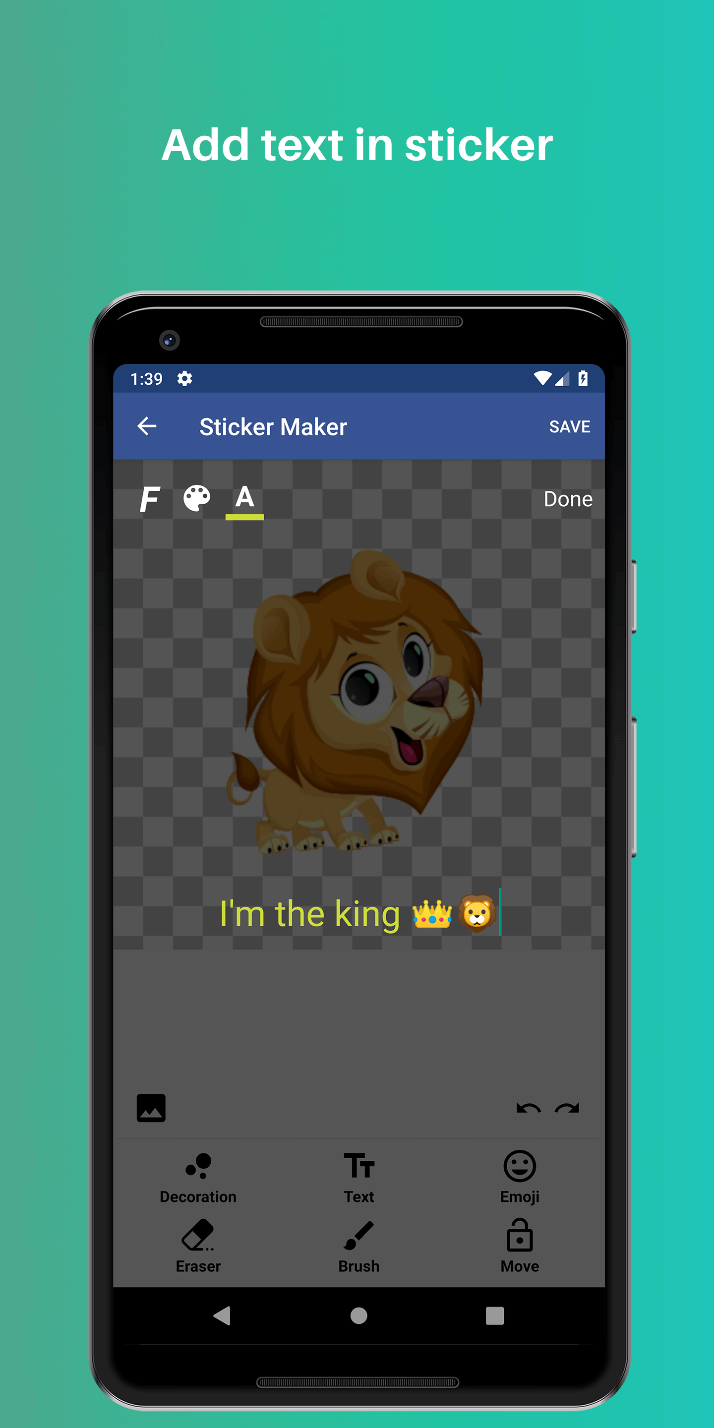 Whatsapp sticker maker with admin portal - wastickerapps android